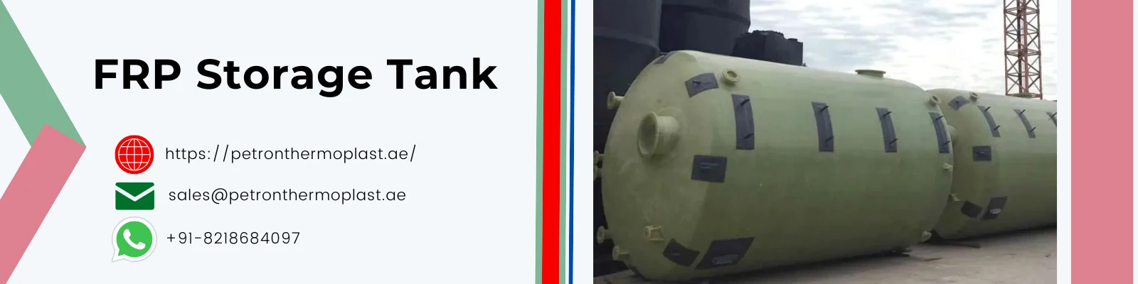 FRP Storage Tank Banner