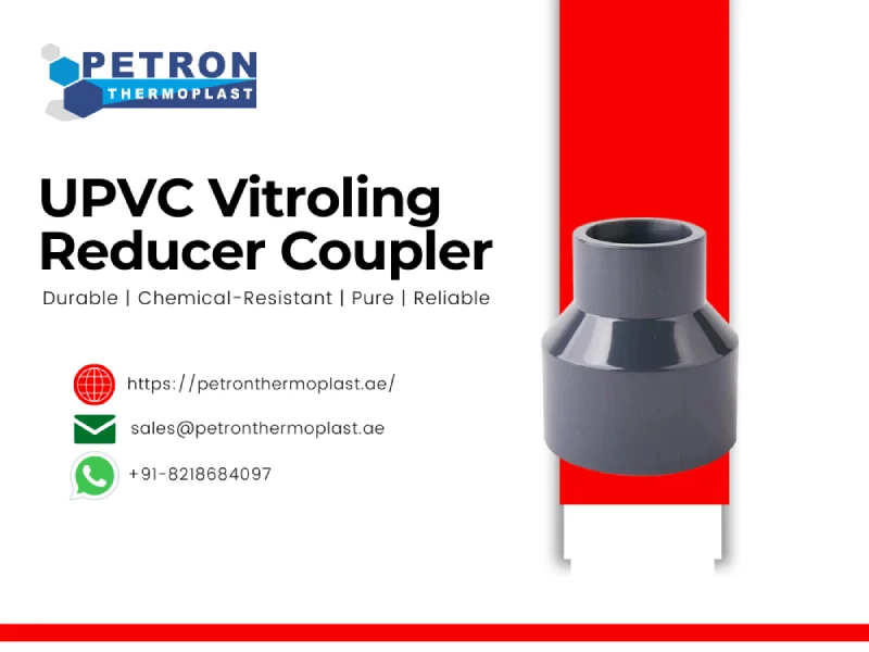 UPVC Vitroling Reducer Coupler Graphics