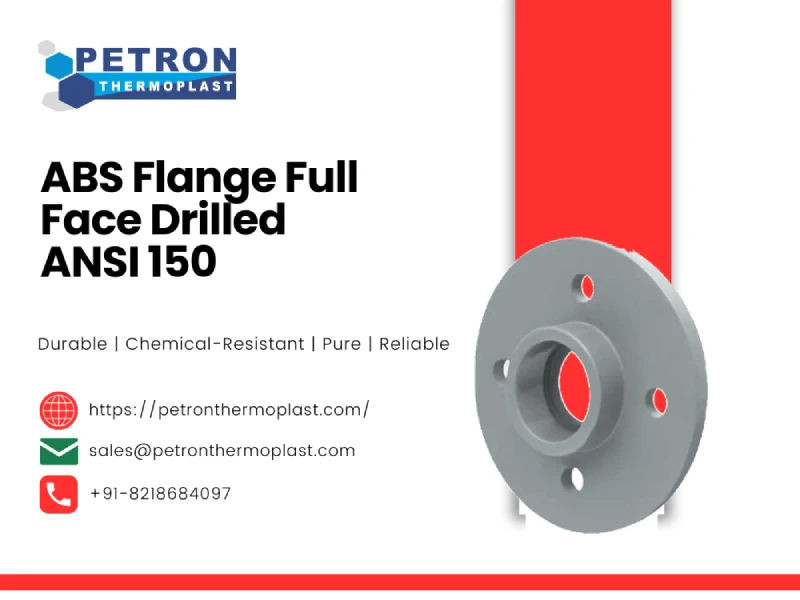 ABS Flange Full Face Drilled ANSI 150 Graphics