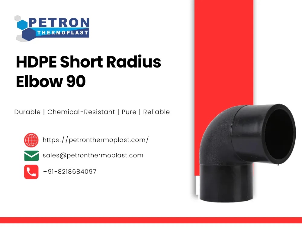 HDPE Short Radius Elbow 90 Degree Graphics