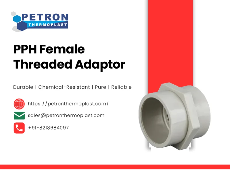 PPH Female Threaded Adaptor Graphics
