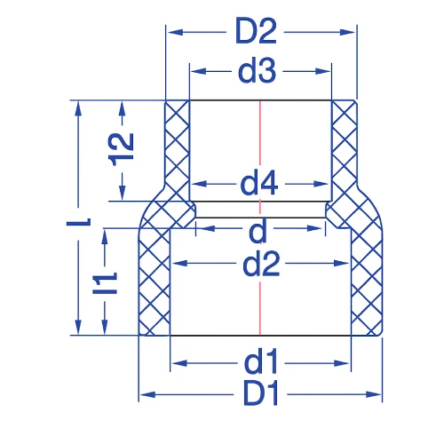 PPH Reducer Couplers Drawings