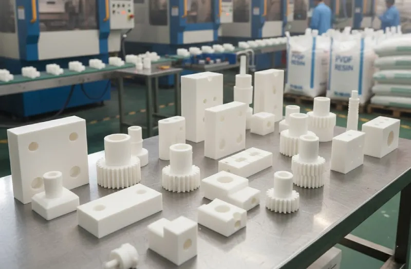 PVDF Parts Image Graphics