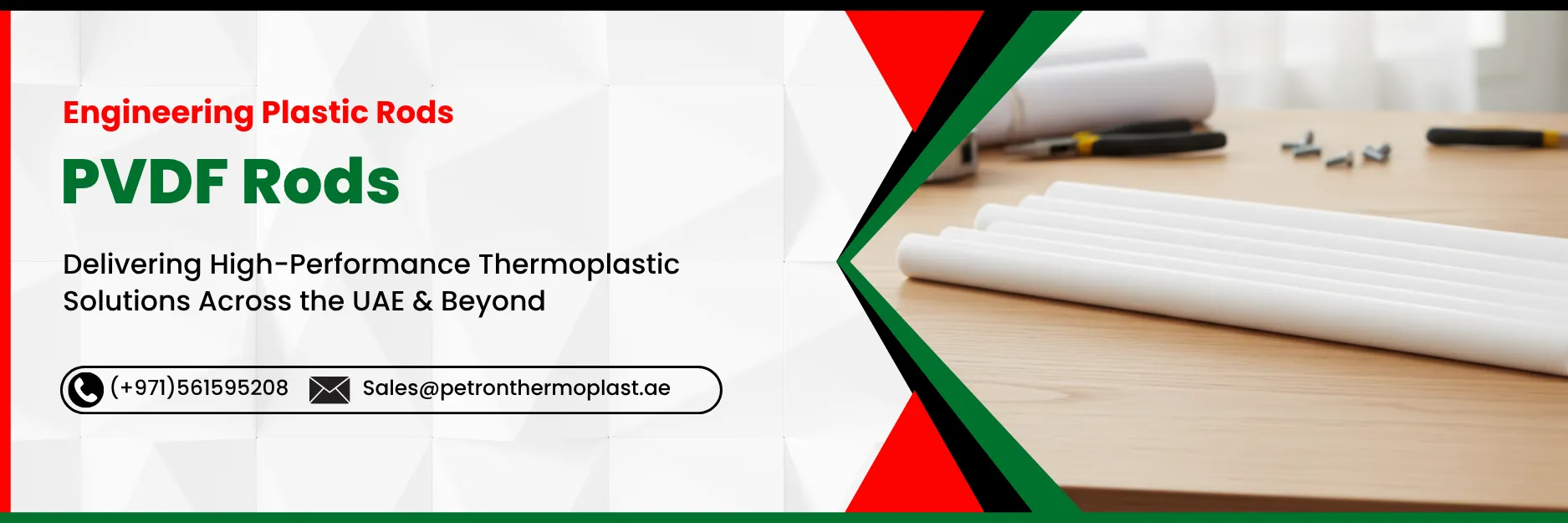 PVDF Rods Graphics Banner Image