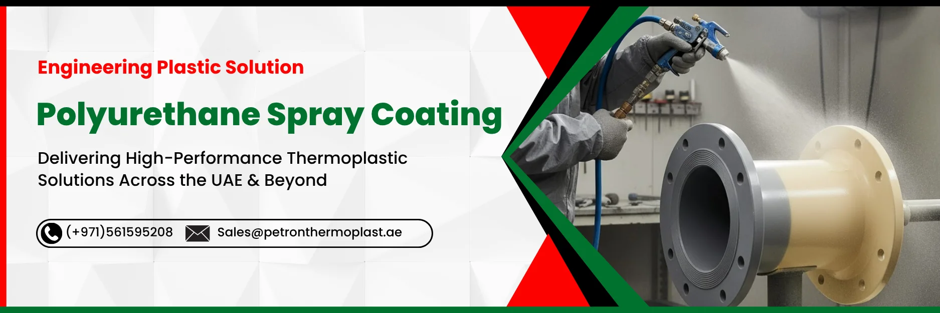 Polyurethane Spray Coating Graphics Banner Image