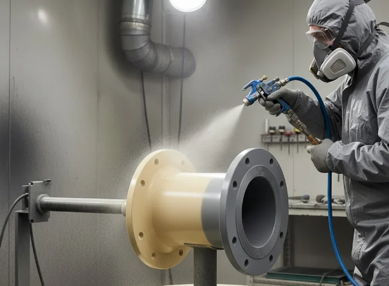 Polyurethane Spray Coating Image Graphic