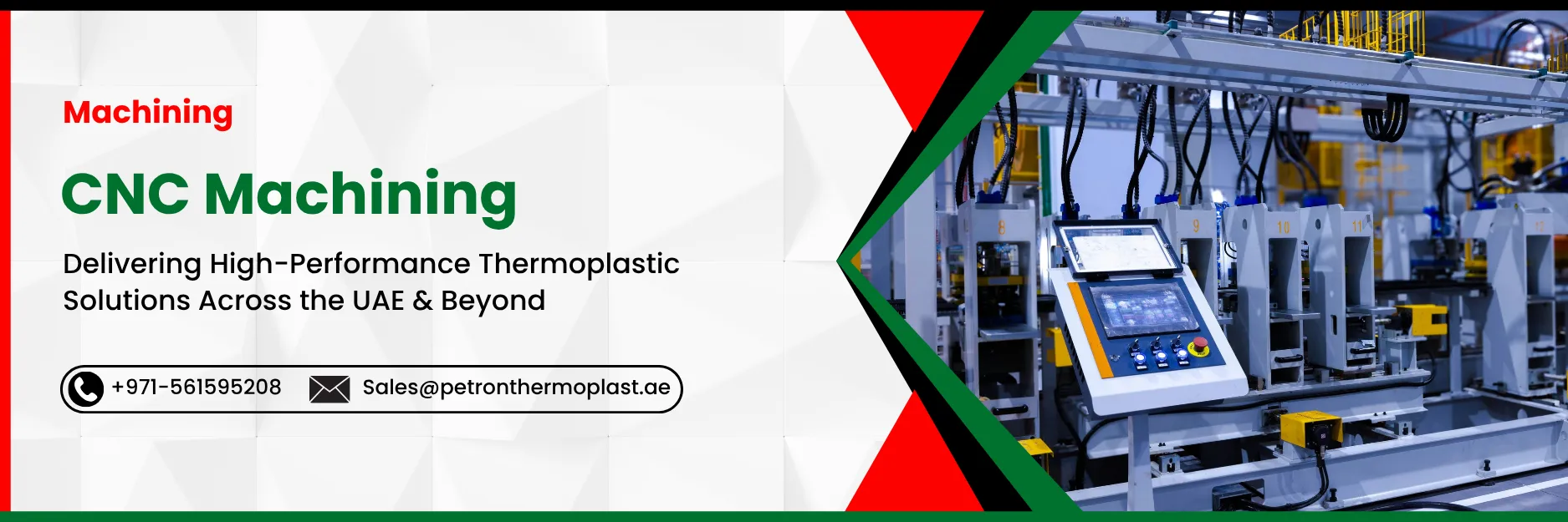 CNC Machining Graphics Banner Image
