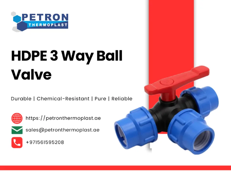 HDPE 3 Way Ball Valves Graphics