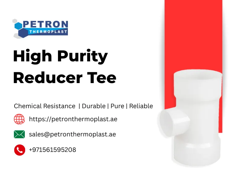 High Purity Reducer Tee Graphics