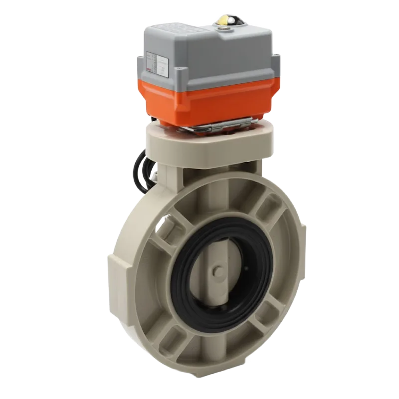 PPH Electric Actuator Butterfly Valve image