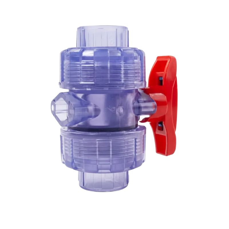 PVC Transparent Ball Valve image