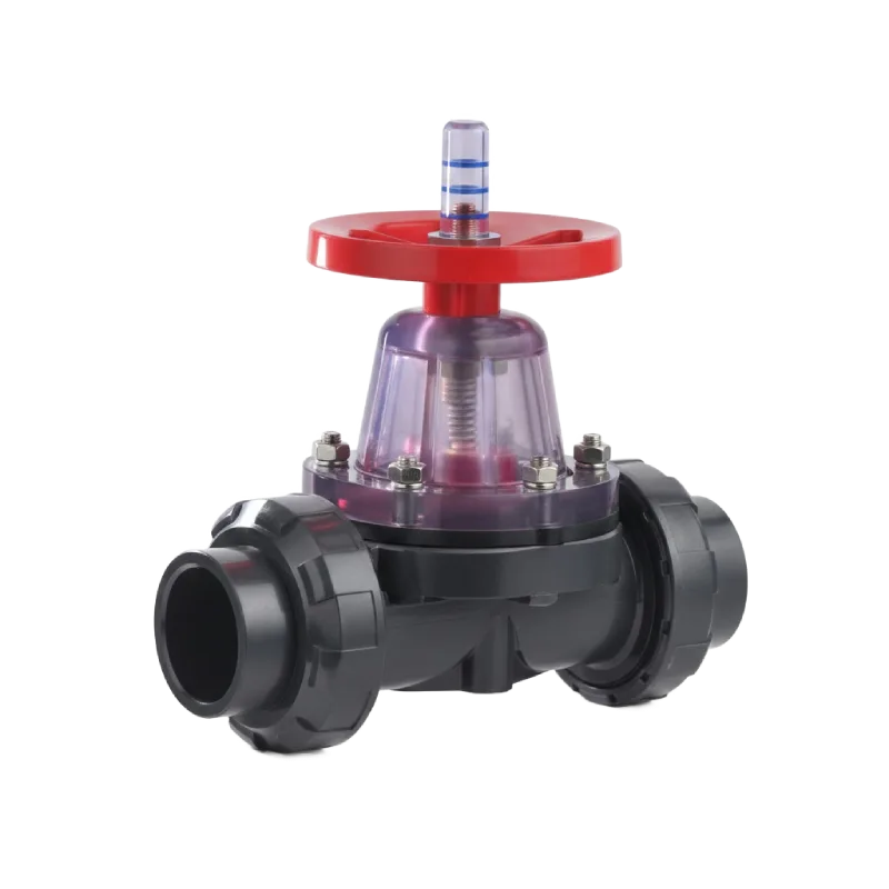 PVC Transparent Diaphragm Valve image
