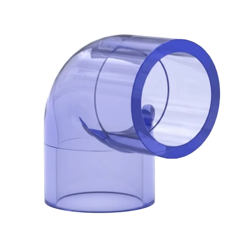 PVC Transparent Elbow 90° image