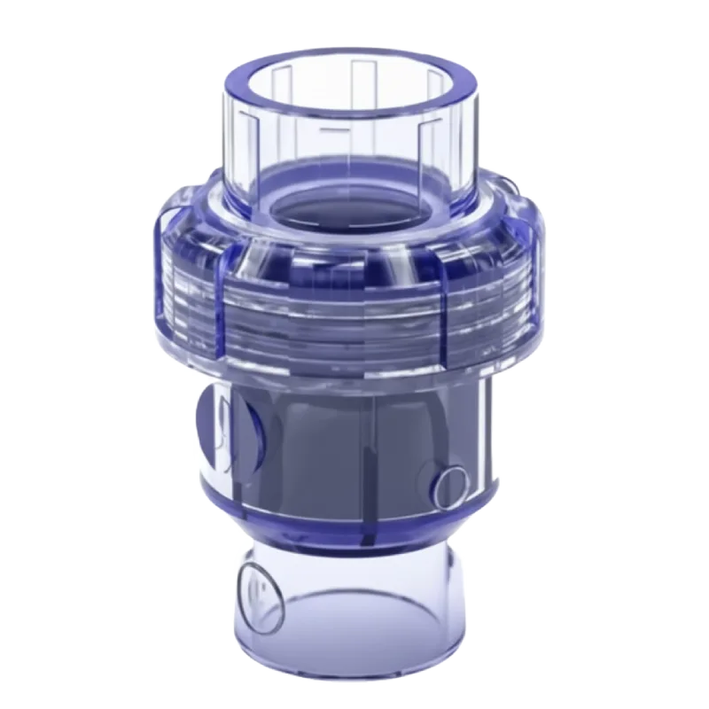 PVC Transparent Non Return Valve (NRV) image